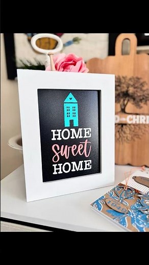 Easy Home Sweet Home Sign | Chalk Couture DIY