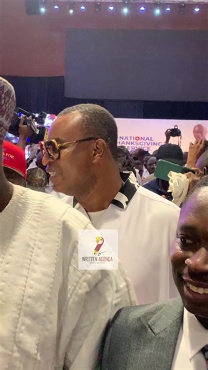 Chairman Wontumi exit the UPSA Auditorium after a successful Thanksgiving and Prayer ceremony for the Former Vice President Dr Mahamadu Bawumia and the entire Npp fraternity.