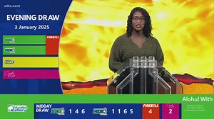 Evening SC winning lottery numbers for January 3, 2025