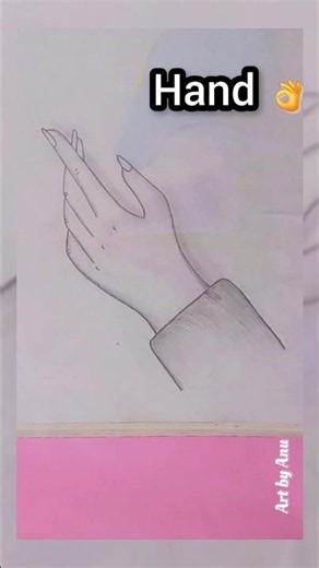 A Cute Hand for Beginners || stap by stap Tutorial..👌