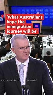Tony Burke outlines major changes to Australia's migration policies