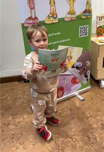 Fresh Friends!! Book a workshop for your school or Nursary 📙🍏