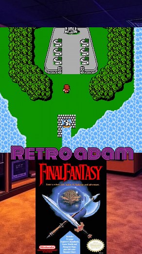 Final Fantasy NES gameplay #videogames #gamingcommunity #nes #nintendo #retrogaming | Retro Adam