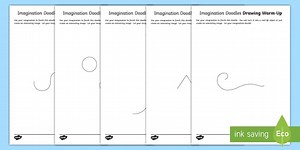 Imagination Doodles Drawing Warm-Up Activity