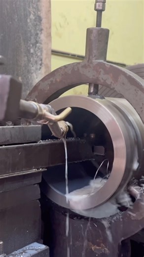 Quick boring process | lathe machine operation part-21 #forging #lathemachines