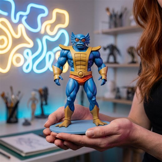 The Deep Statue 3D Model | Aquatic Superhero Figurine STL File (digital Download) - Etsy