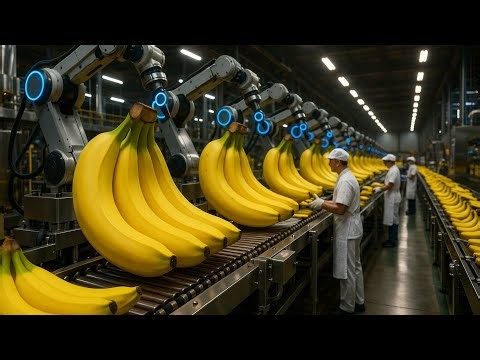 Inside the Dried Banana Factory: From Harvest to Pack (Full Process Documentary)