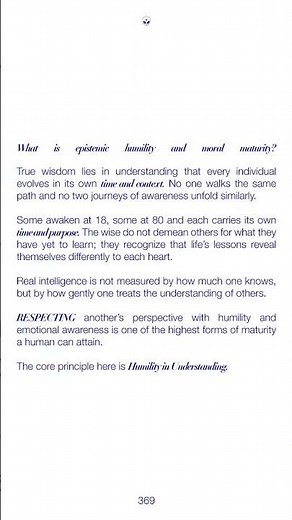 What is epistemic humility and moral maturity? #wisdom