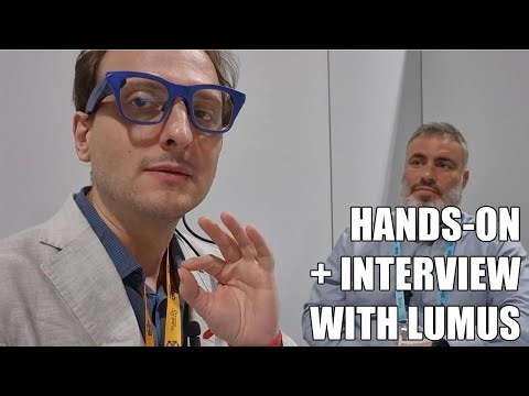 Interview & Hands-on with Lumus, which manufacturers waveguides optical engines