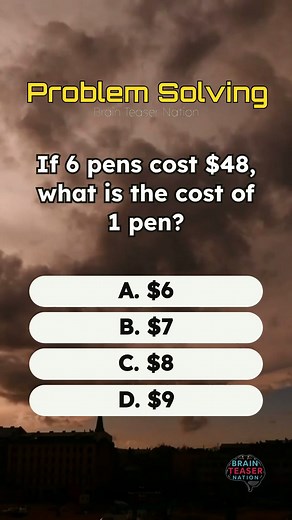 223K views · 8.5K reactions | Problem Solving 71 #mathematics #maths #logic #problemsolving #brainteaser | Brain Teaser Nation | Facebook