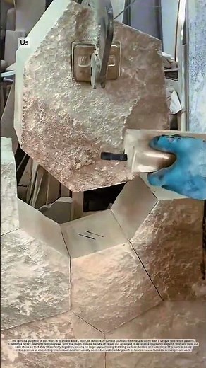 Fabrication, cutting, and installation of natural stones