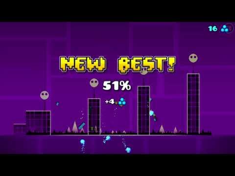 Playing Geometry Dash v2.0 Part1