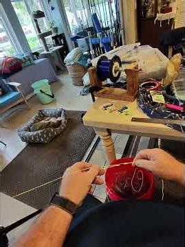 How to make bridle for planer fishing part 3