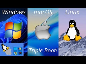 I Installed macOS, Windows AND Linux on ONE PC!!! (OS Triple Boot)