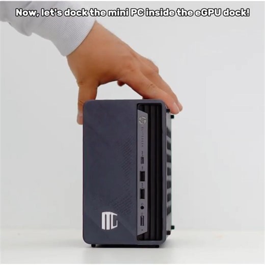 I put my HP Mini in an DIY RTX 4060 eGPU, How it game?