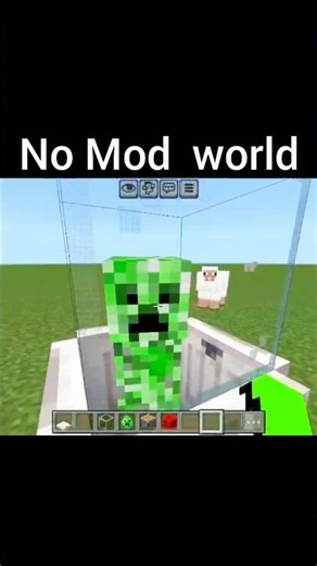 Minecraft Hack: How to Cage a Creeper! 🟢💎