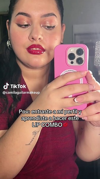 Tutorial en el perfil 💋💄 con @Maybelline NY @newcolorpy #maquillaje #maybelline #newcolor #lipcombotutorial