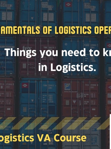 Understanding the Fundamentals of Logistics Operations