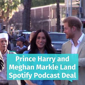 Prince Harry and Meghan Markle land Spotify podcast deal. 🗣 | Extra