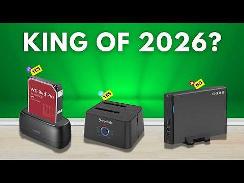 Best Hard Drive Docking Stations 2026 [watch before you buy]