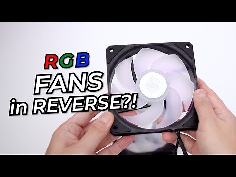 THESE FANS BLOW IN REVERSE!