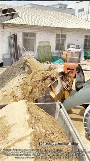 How This Bulldozer Moves 50 Tons of Sand Per Hour! 🚜
