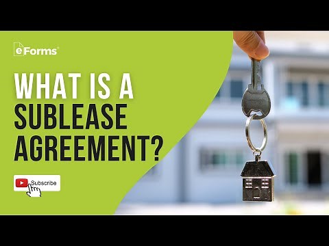 Sublease Agreement - EXPLAINED