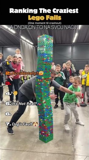 Ranking The Craziest Lego Fails