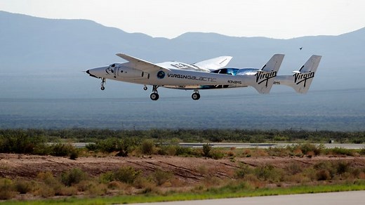 Virgin Galactic prepares to launch crew into space