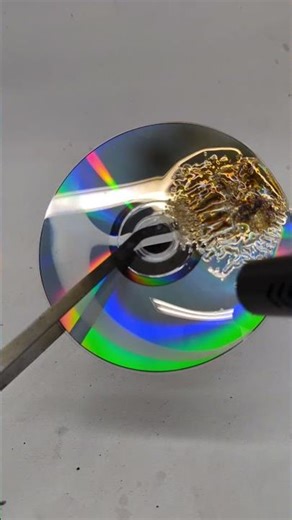 I Melted a CD… and This Happened 😳🔥