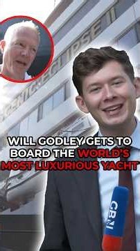 GB News BOARDS the WORLD'S MOST LUXURIOUS YACHT!