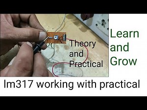 lm317 working as adjustable voltage regulator