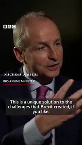 5.4K views · 54 reactions | "Don't leave it to Christmas Eve this year." Irish PM Micheál Martin tells the BBC there is "serious intent" in the EU to solve post-Brexit difficulties over the Northern Ireland border. https://bbc.in/30Bx8Yt | BBC Politics | Facebook