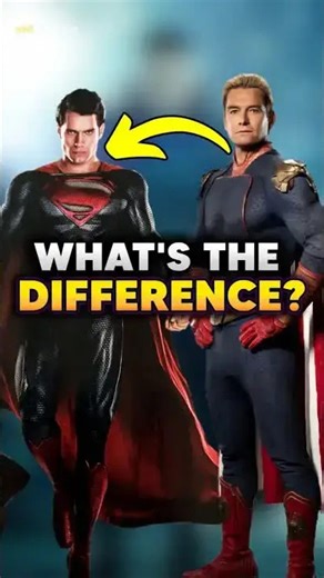 Superman vs. Homelander: What's The Biggest Difference? #superman #theboys