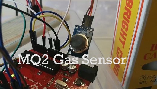 Arduino制作的简易烟雾传感器【教程及代码评论区自取】