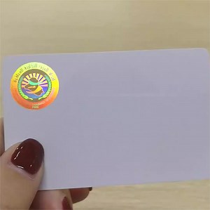 [Hot Item] Inkjet PVC UV Printing PVC Anti-Counterfeiting Card