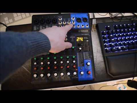 MG10XU Yamaha USB Mixer - The best PC streaming mixer? Unboxing and Overview