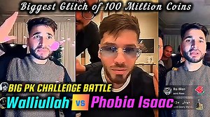 2.5K views · 42 reactions | Walliullah vs Phobia Isaac PK Challenge Match, Biggest Glitch of Coins ever on Challenge PK Matches | Rajab butt TikTok live | Facebook