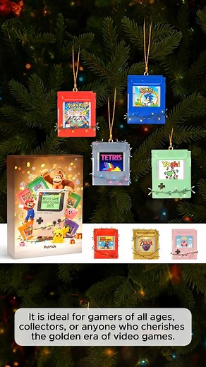  A mystery Blind Box with 24 retro gamer ornaments. Your advent journey starts now—ready to unbox the fun?  Order yours now : macustom.com/04namg031125 #macustom #personalizedgift #giftidea #christmasgift #giftforgamers #blindbox #gamingfun #retrogamer #adventcalendar #ornaments | Wonder Gift Land | Facebook