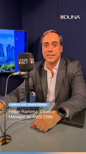 Radio Duna on Instagram: "En Cambios que Transforman conversamos con Felipe Ramírez, Country Manager de AWS sobre los agentes de frontera y el estudio sobre cómo desbloquear el potencial de la IA en Chile. La entrevista completa la puedes revisar en Duna.cl #ia #aws"