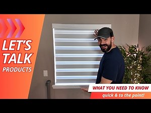 Blackout Zebra Blinds Review — No Tools Needed!