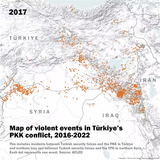 Türkiye’s almost four-decades-old conflict with the Kurdistan Workers’ Party (PKK) rages on and - in complex ways - plays into Ankara’s domestic and regional calculations. In July 2015, a two-and-a-half year long ceasefire broke down, and the conflict between Turkish security forces and militants of the PKK – recognised as a terrorist organisation by Türkiye, the U.S. and the European Union – entered one of its deadliest chapters in nearly four decades. Crisis Group experts have closely tracked 