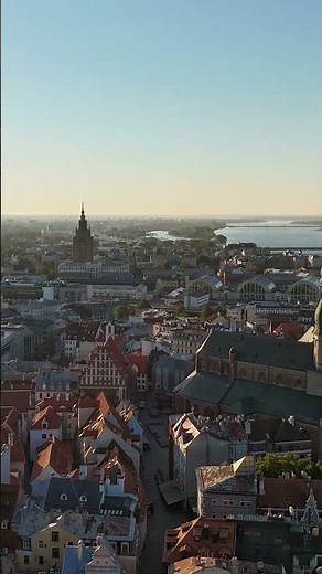 Riga from Above: Stunning Drone Views of Latvia’s Capital