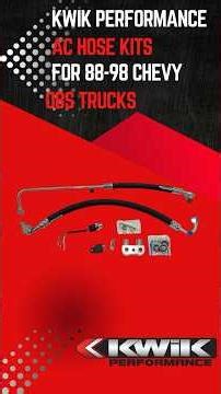 How to Connect AC on your OBS Chevy LS/LT Swap | Kwik Performance Hose Kits