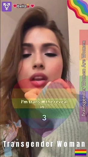 Bella – Stunning Trans Beauty & Amazing Model 👑🏳️‍⚧️ #shorts #transgender #viral