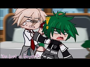 "It's just a Fever!!" // Bakudeku AU // Sick deku 😢