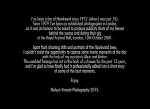 In memory of our friend and fellow band member Huw Lloyd Langton...... Happy Birthday Huw, We always think of you on your birthday, 6th Feb, wherever you are...we all miss you...Much loved and never forgotten xxx | Hawkwind