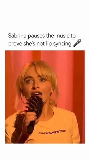 NPC SYNC on Instagram: "Sabrina Carpenter proved the haters wrong in the cleanest way possible by literally stopping the music mid-performance and letting her voice do all the talking. No backing track to hide behind, no distractions—just raw vocals filling the space. The pause hit harder than any clapback because it wasn’t loud or defensive, it was confident, like she knew exactly what she was doing. What makes the moment so powerful is how effortless it felt. She didn’t need to explain herself