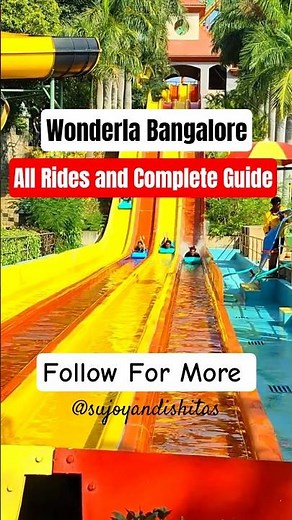 Wonderla Bangalore | Amusement Park | Water Rides