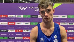 17K views · 762 reactions | TYLER Jolly speaks to Boxing Scotland after making it FIVE Scottish boxers who are guaranteed a medal at the Commonwealth Games. Jolly defeated Neville Warupi of Papua New Guinea by unanimous decision in their Welterweight Quarter-Final bout. #TeamScotland #B2022 | Boxing Scotland | Facebook